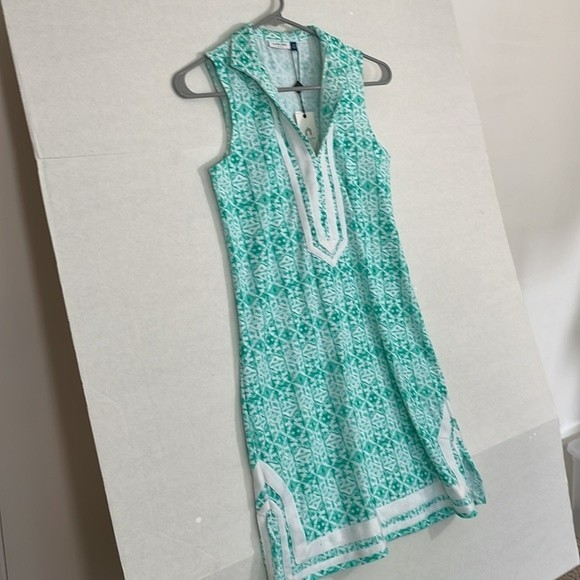 Cabana Life Mini Dress NWT Sleeveless Shift UPF 50+ Sunshine Shores XS - Picture 4 of 10